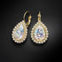 Komplekts "Debesu Piliens (White Patina)" ar Swarovski™ kristāliem